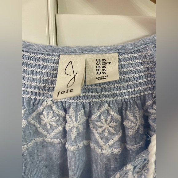 Joie Linen Blouse - Picture 5 of 10